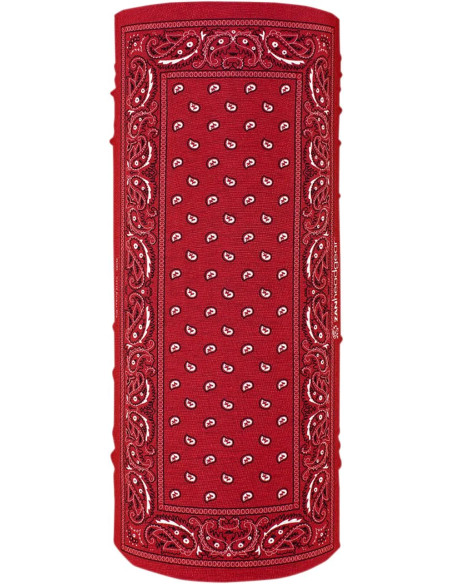ZAN HEADGEAR Kopf- & Halsbedeckungen - MOTLEY TUBE RED PAISLEY