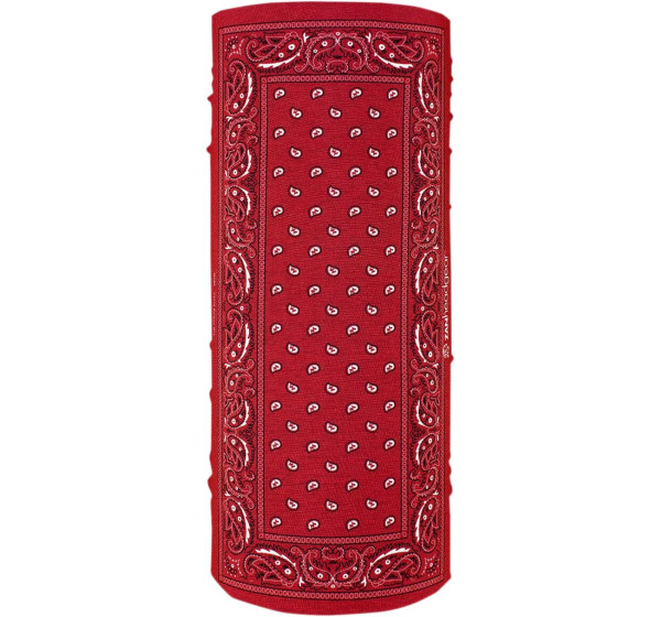 ZAN HEADGEAR Kopf- & Halsbedeckungen - MOTLEY TUBE RED PAISLEY