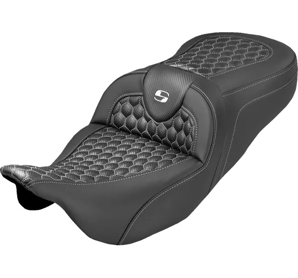 SADDLEMEN Sitzbänke - SEAT ROADSOFA HC SR WHT STITCH