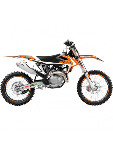 BLACKBIRD RACING GRAFIK KIT MIT SITZBEZUG KTM 16-18