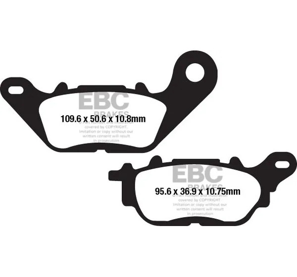 EBC Bremsbeläge & Bremsbacken für YAMAHA MT-03 ABS 2016-2022