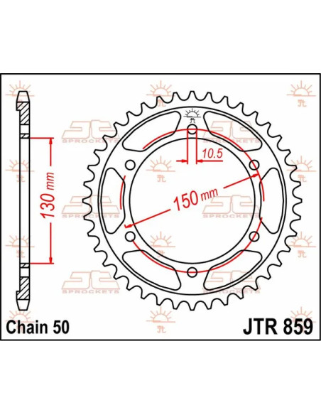 JT SPROCKETS Ritzel & Kettenräder - Detailansicht