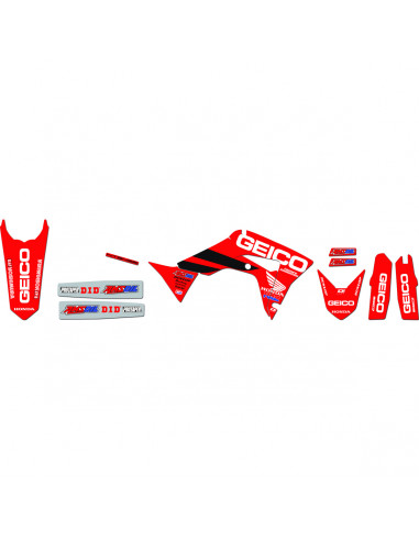 BLACKBIRD RACING GRAFIK KIT REPLIKA GEICO 19