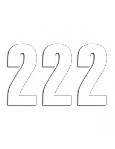 BLACKBIRD RACING THREE SERIES NUMMER 2 Aufkleber 3 PACK weiß Bild 3 BLACKBIRD RACING THREE SERIES NUMMER 2 Aufkleber 3 PACK weiß Bild 3