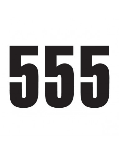 BLACKBIRD RACING THREE SERIES NUMMER 5 Aufkleber 3 PACK schwarz Bild 3 BLACKBIRD RACING THREE SERIES NUMMER 5 Aufkleber 3 PACK schwarz Bild 3