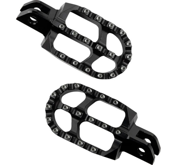 MOOSE OFFROAD HARD-PARTS Fußrasten für Harley Davidson FLFBS 1868 ABS 2018-2023