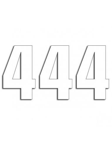 BLACKBIRD RACING TWO SERIES NUMMER 4 Aufkleber 3 PACK weiß Bild 3 BLACKBIRD RACING TWO SERIES NUMMER 4 Aufkleber 3 PACK weiß Bild 3