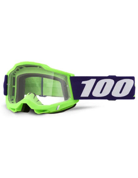 100% Motorradbrillen - GOGGLE ACCURI 2 SATISFY - CLEA