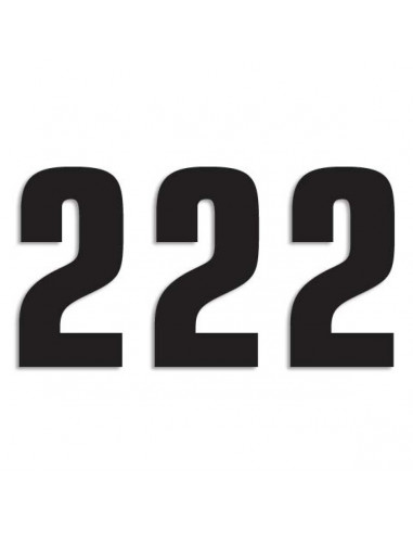 BLACKBIRD RACING TWO SERIES NUMMER 2 Aufkleber 3 PACK schwarz Bild 3 BLACKBIRD RACING TWO SERIES NUMMER 2 Aufkleber 3 PACK schwarz Bild 3