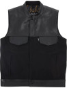 Kanan Leder/Denim Motorradweste