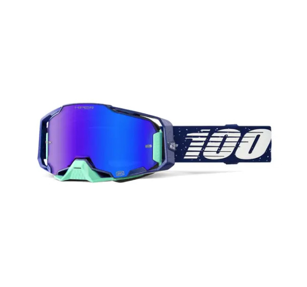 100% Motorradbrillen - GOGGLE ARMEGA NOCHE - HiPER BL