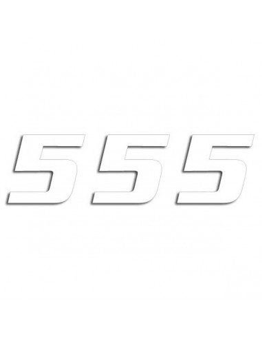 BLACKBIRD RACING ONE SERIES NUMMER 5 Aufkleber 3 PACK weiß Bild 3 BLACKBIRD RACING ONE SERIES NUMMER 5 Aufkleber 3 PACK weiß Bild 3