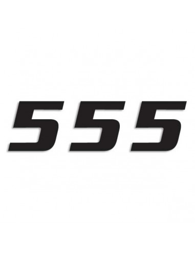 BLACKBIRD RACING ONE SERIES NUMMER 5 Aufkleber 3 PACK schwarz Bild 3 BLACKBIRD RACING ONE SERIES NUMMER 5 Aufkleber 3 PACK schwarz Bild 3