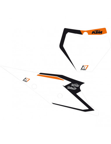 Blackbird Racing Precut Nummernschild Ktm 13-15