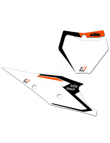 Blackbird Racing Precut Nummernschild Ktm 16-18