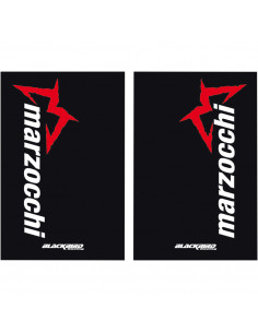 BLACKBIRD RACING GabelaufkleberS MARZOCCHI schwarz 2PK