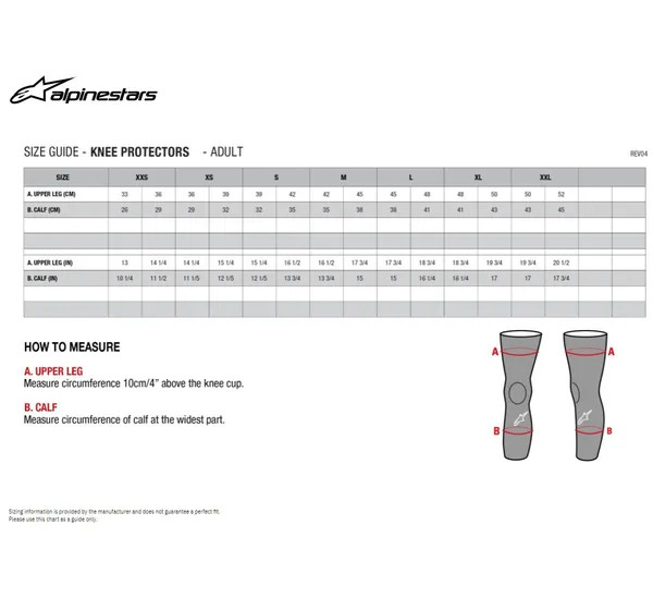 ALPINESTARS(MX) Knieprotektoren - Einbaubeispiel