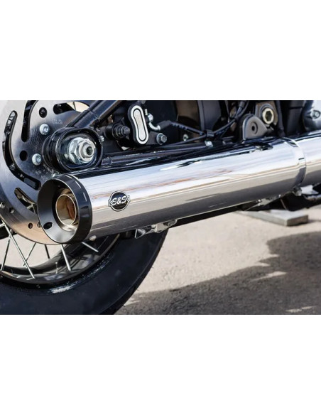 S&S CYCLE Endschalldämpfer für Harley Davidson FLHCS 1923 ABS 2025