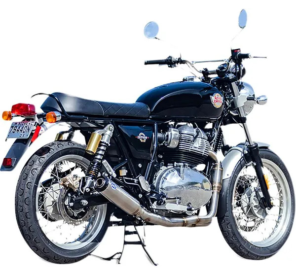S&S CYCLE Komplettanlagen für ROYAL ENFIELD CONTINENTAL GT 650 EFI ABS 2019-2023