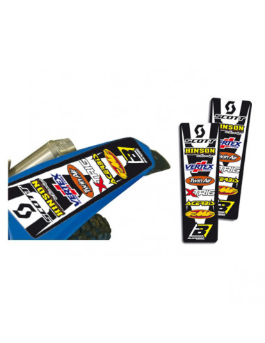 BLACKBIRD RACING FENDER SPONSOR DECALS 2PCS