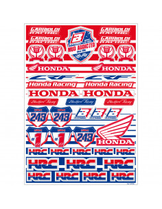 BLACKBIRD RACING HONDA GARIBOLDI LOGO GRAFIK KIT