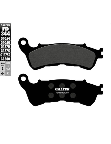 GALFER Bremsbeläge & Bremsbacken für HONDA GL 1800 ABS 2001-2024