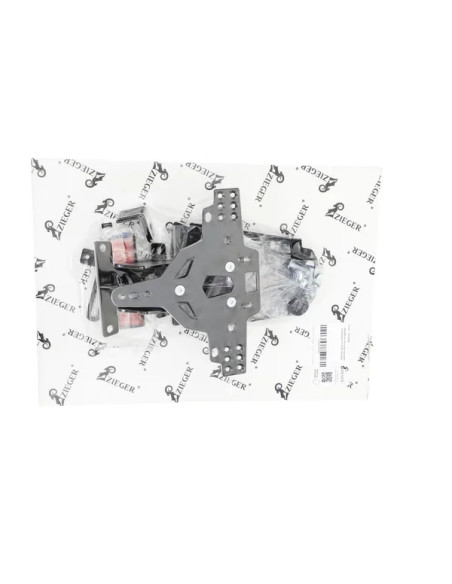 ZIEGER Kennzeichen für Harley Davidson FLSTFB 1690 2013