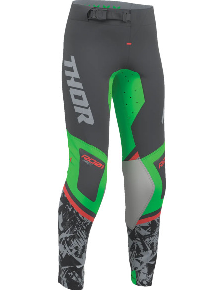 THOR Hosen - PANT YTH SPORTMODE PUNKD CH/GN