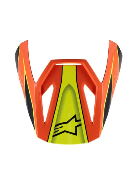 ALPINESTARS Visiere & Blenden - VISOR SM3 FRAY RD/YL/BK