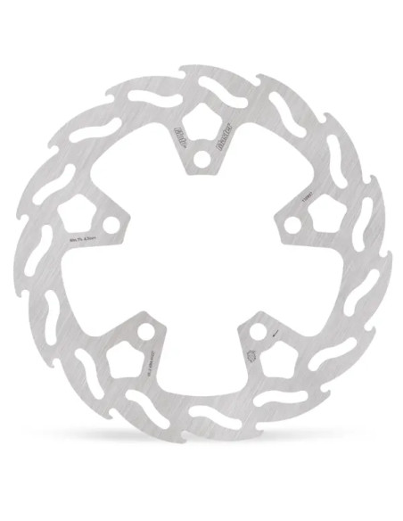 MOTO-MASTER Bremsscheiben - BRAKE DISC FLAME FIXED REAR CF