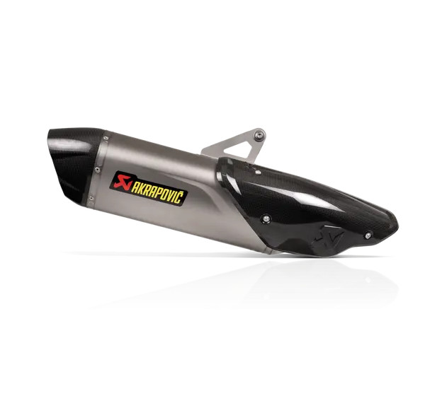 AKRAPOVIC Endschalldämpfer - MUFFLER SLIP-ON TI/CF GSX-R100