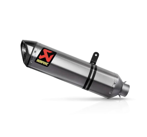 AKRAPOVIC Endschalldämpfer - MUFFLER SLIP-ON TRACK DAY TI G