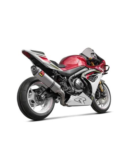 AKRAPOVIC Endschalldämpfer - Einbaubeispiel