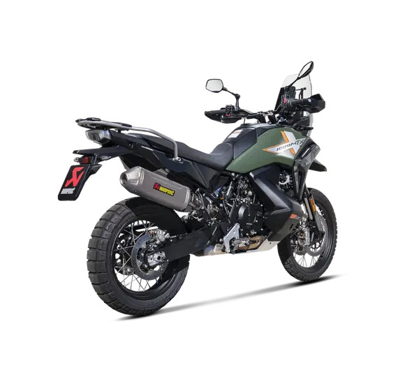 AKRAPOVIC Endschalldämpfer - Einbaubeispiel
