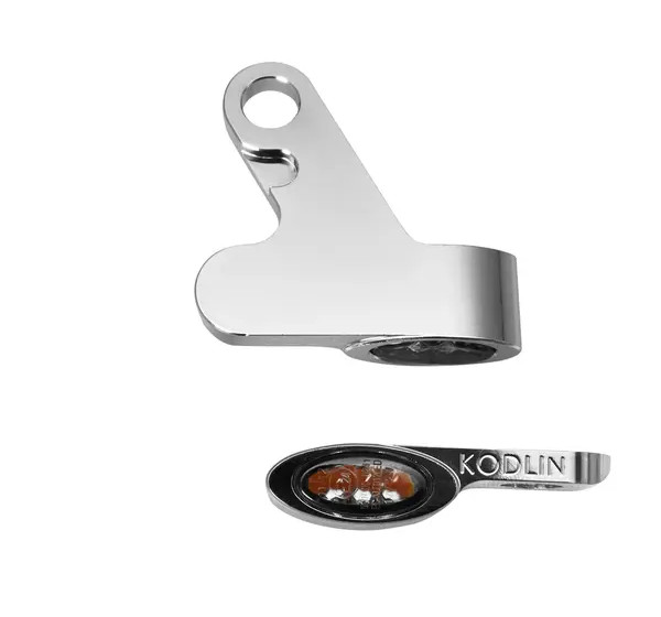 KODLIN USA Blinker - TURN SIGNAL FRONT CHROME ELYPS