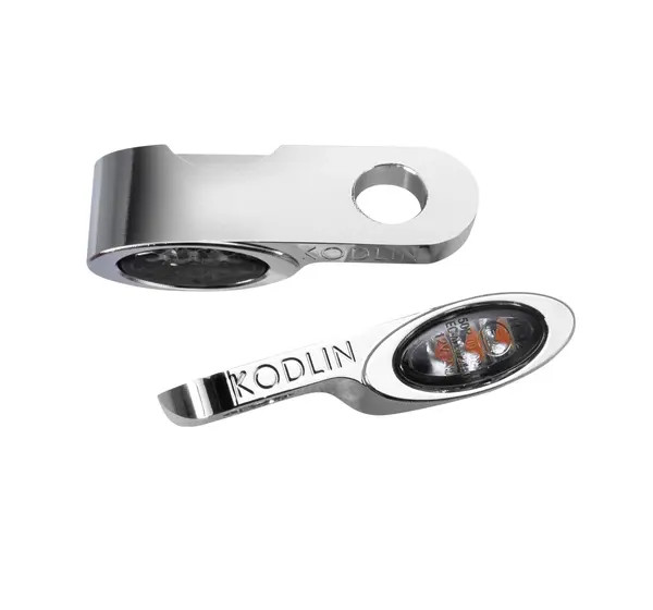 KODLIN USA Blinker - TURN SIGNAL FRONT CHROME ELYPS