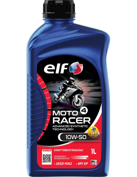 ELF Öl- und Schmierstoffe - OIL MOTO 4 RACER 10W-50 DE ADV
