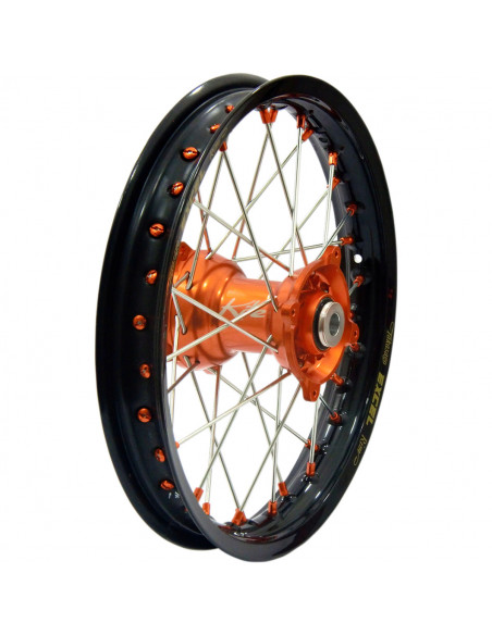 KITE MX-EN ELITE Hinterrad 1.85 X 16 ALUMINIUM orange