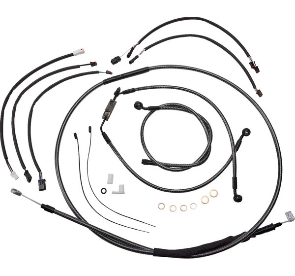 MAGNUM SHIELDING Bowdenzüge für Harley Davidson FXFBS 1868 ABS 2018-2023