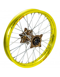 Kite Rad Elite Mx-En hinten 2.15 X 19 Aluminium Gelb / Bronze