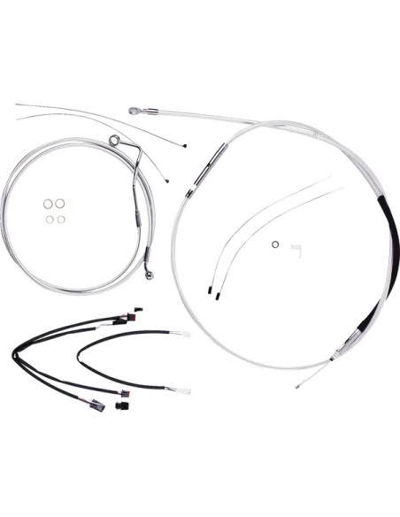 MAGNUM SHIELDING Bowdenzüge für Harley Davidson FLTRK 1868 ABS 2021-2024