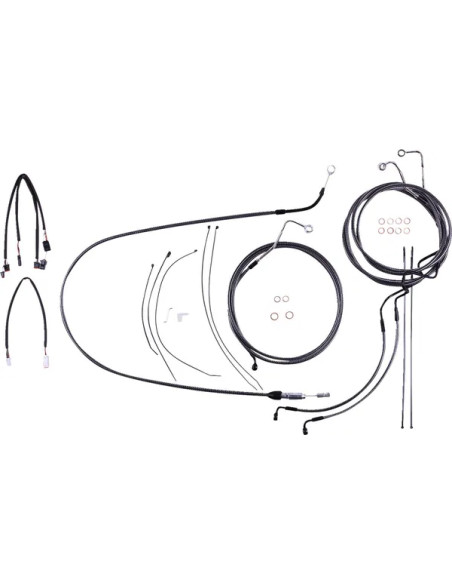 MAGNUM SHIELDING Bowdenzüge für Harley Davidson FLHTK 1868 ABS 2021-2024