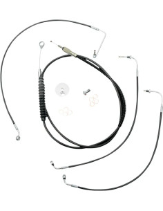 Standard Schwarz Vinyl Lenkerzug/Bremsleitung Kit