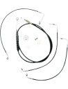 Standard Schwarz Vinyl Lenkerzug/Bremsleitung Kit