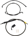 Standard Midnight geflochtenes Lenker-/Bremsleitungs-Kit