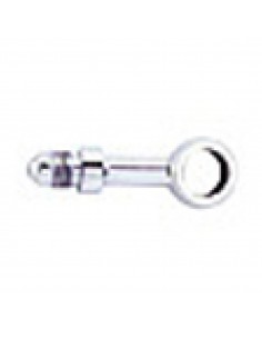 GOODRIDGE BANJO-Armatur gerade ALUMINIUM -03 HOLE-Ø 10mm Außengewinde 3/8x24 JIC/UNF BLACK