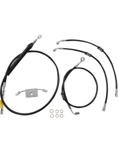Standard Schwarz Vinyl Lenkerzug/Bremsleitung Kit