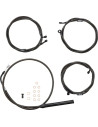 Standard Midnight geflochtenes Lenker-/Bremsleitungs-Kit