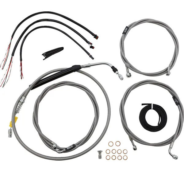 LA CHOPPERS Bowdenzüge für Harley Davidson FLHTK 1868 ABS 2021-2024