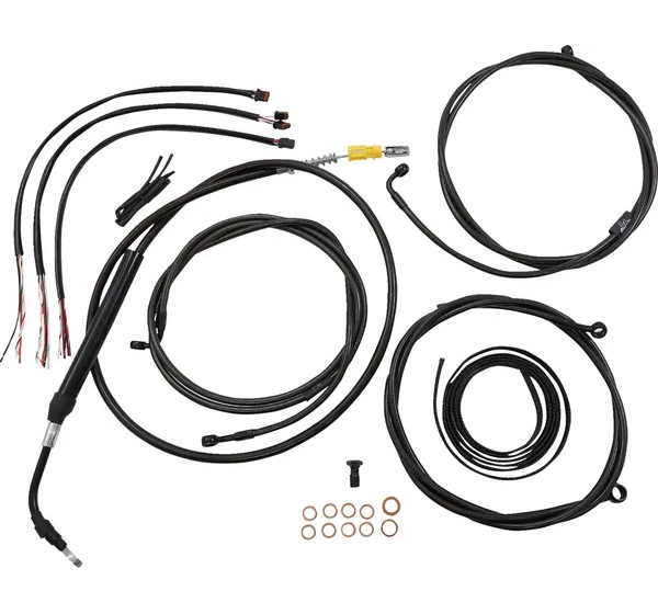 LA CHOPPERS Bowdenzüge für Harley Davidson FLHTK 1868 ABS 2021-2024